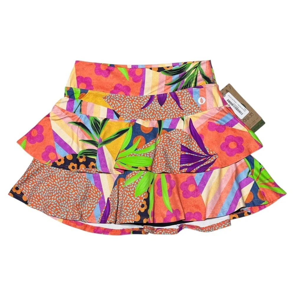 Dona Jo Soar Skirt Skort 14.5 Calathea NWT Small Pickleball Tennis Golf Pockets